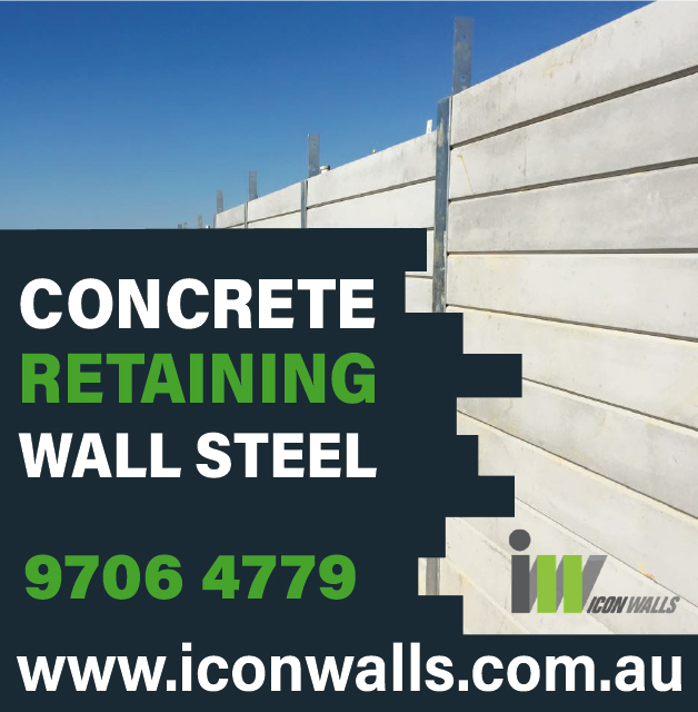 Concrete Retaining Wall Steel Melbourne