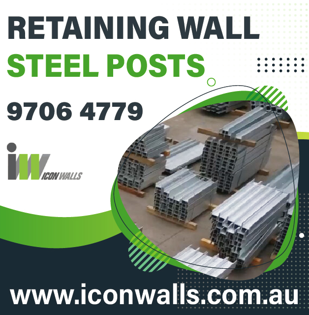 Commercial Retaining Wall Steel Posts