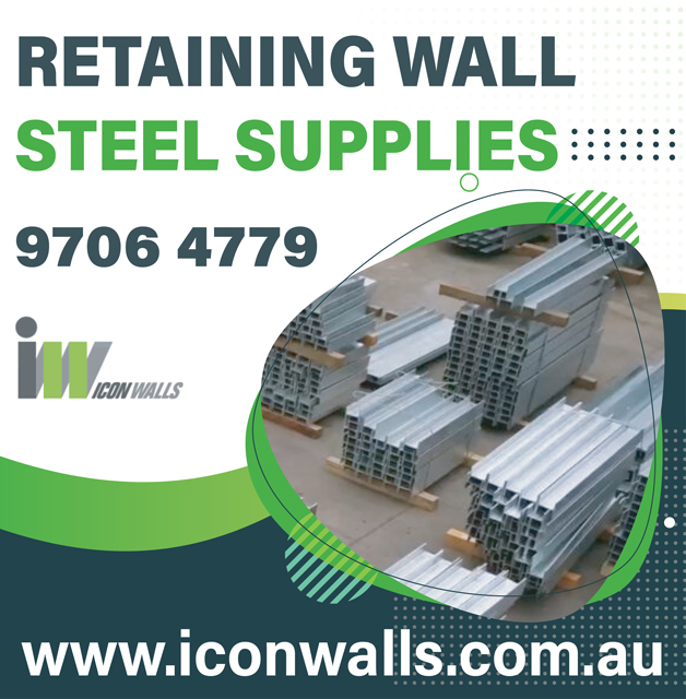 Retaining Wall Steel Supplies Melbourne